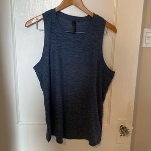 Heathered Blue Tank